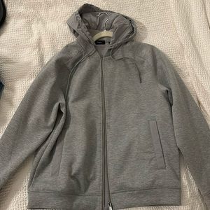 Theory Shell Gray Sweatshirt 95% Polyester